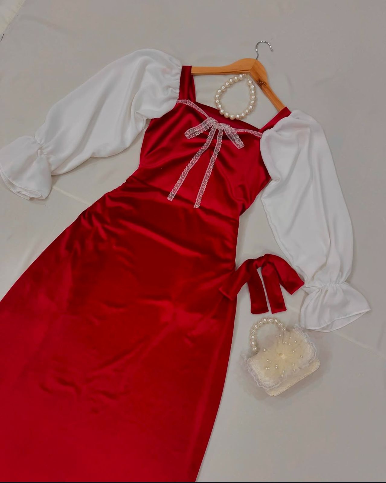 Velvet Vintage Lace Dress