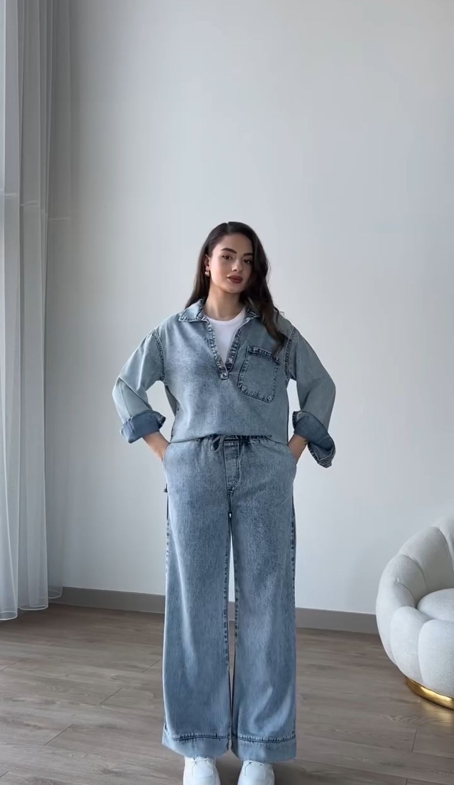 Alicia Denim Set