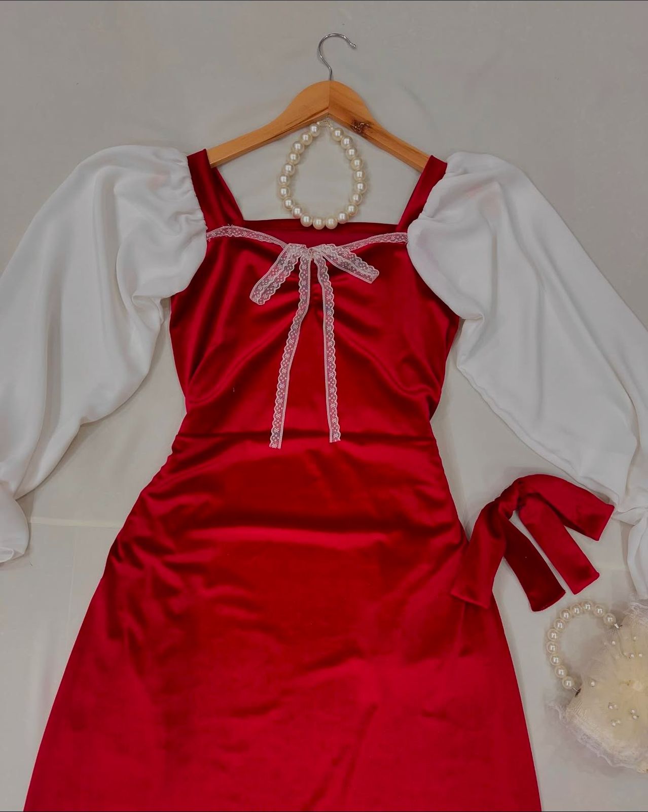 Velvet Vintage Lace Dress