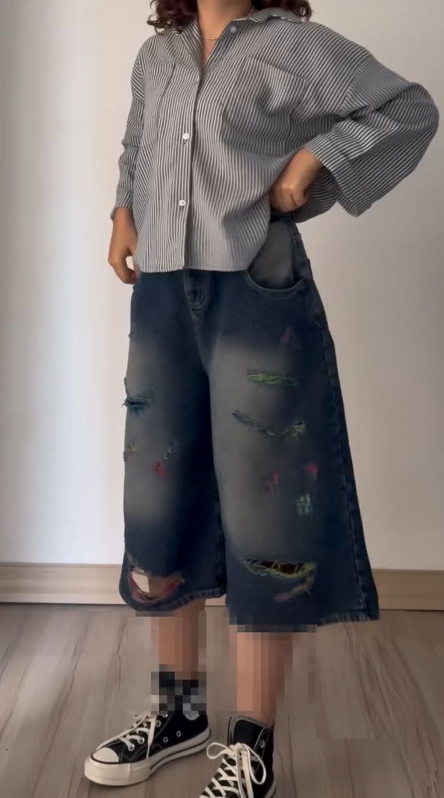 Baggy Strip Shirt