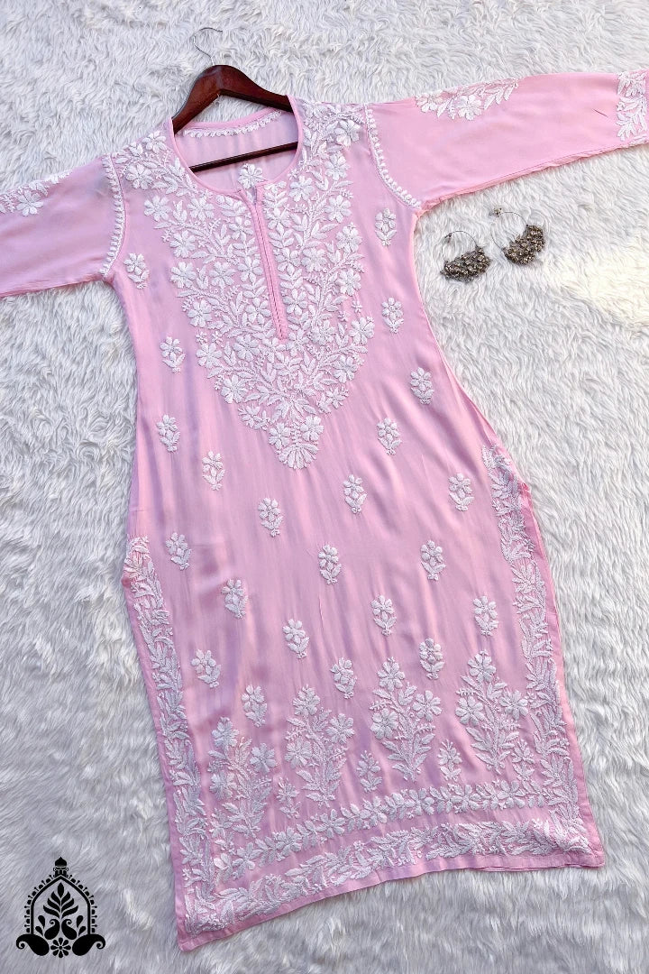 ASFA CHIKANKARI KURTI