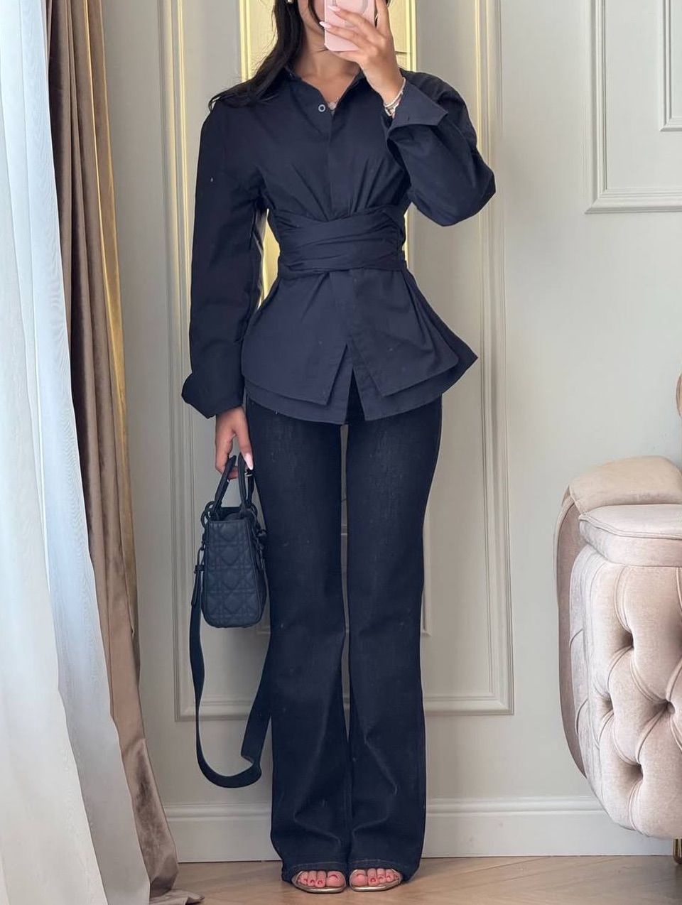 Corset Tie Shirt