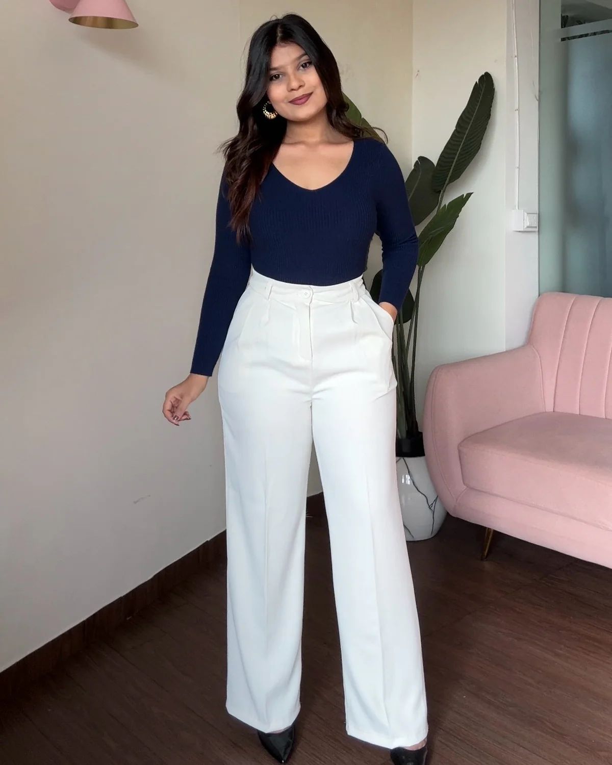 Pleated Tailored Pants