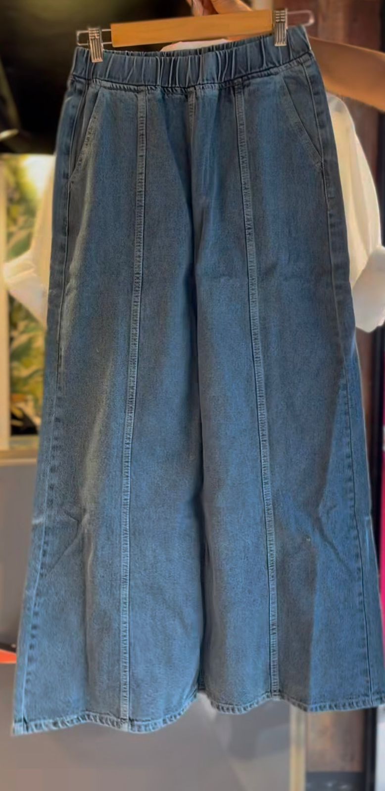 Denim Skirt Set