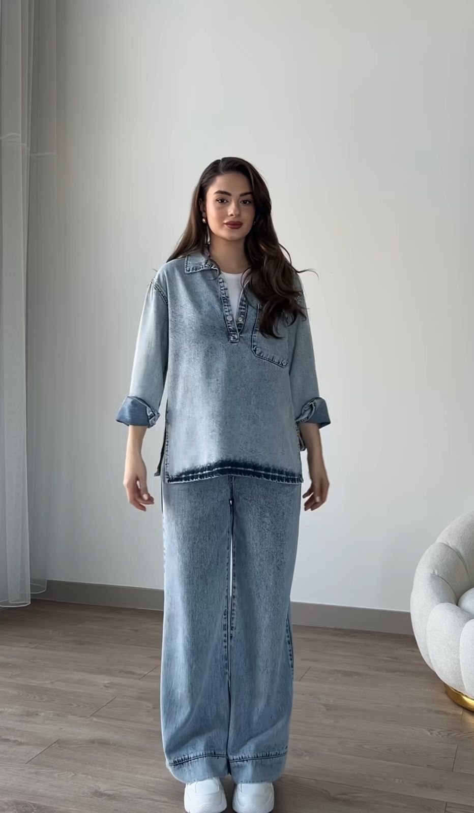 Alicia Denim Set