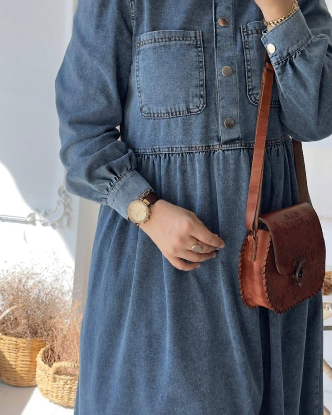 Amaya Denim Midi