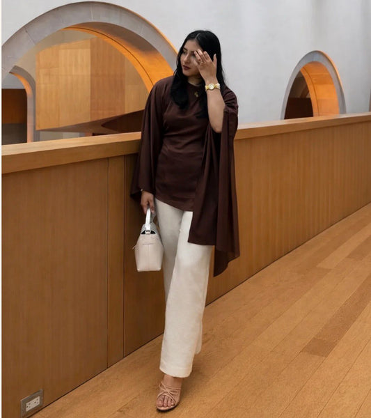 Silk Kaftan Top