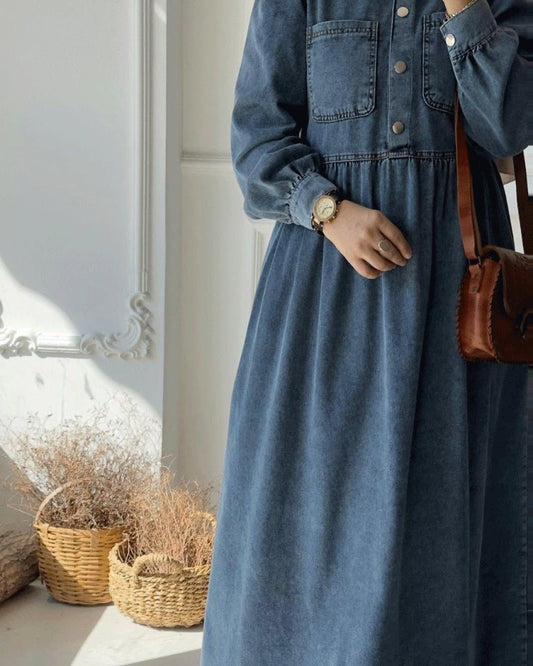 Amaya Denim Midi