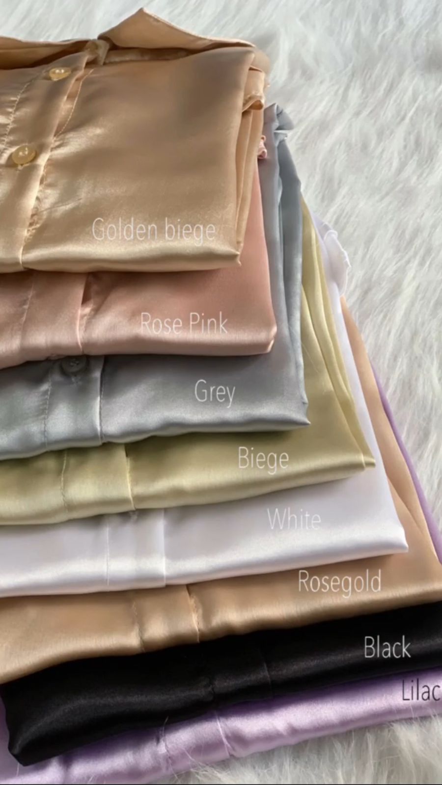 Satin Shirts