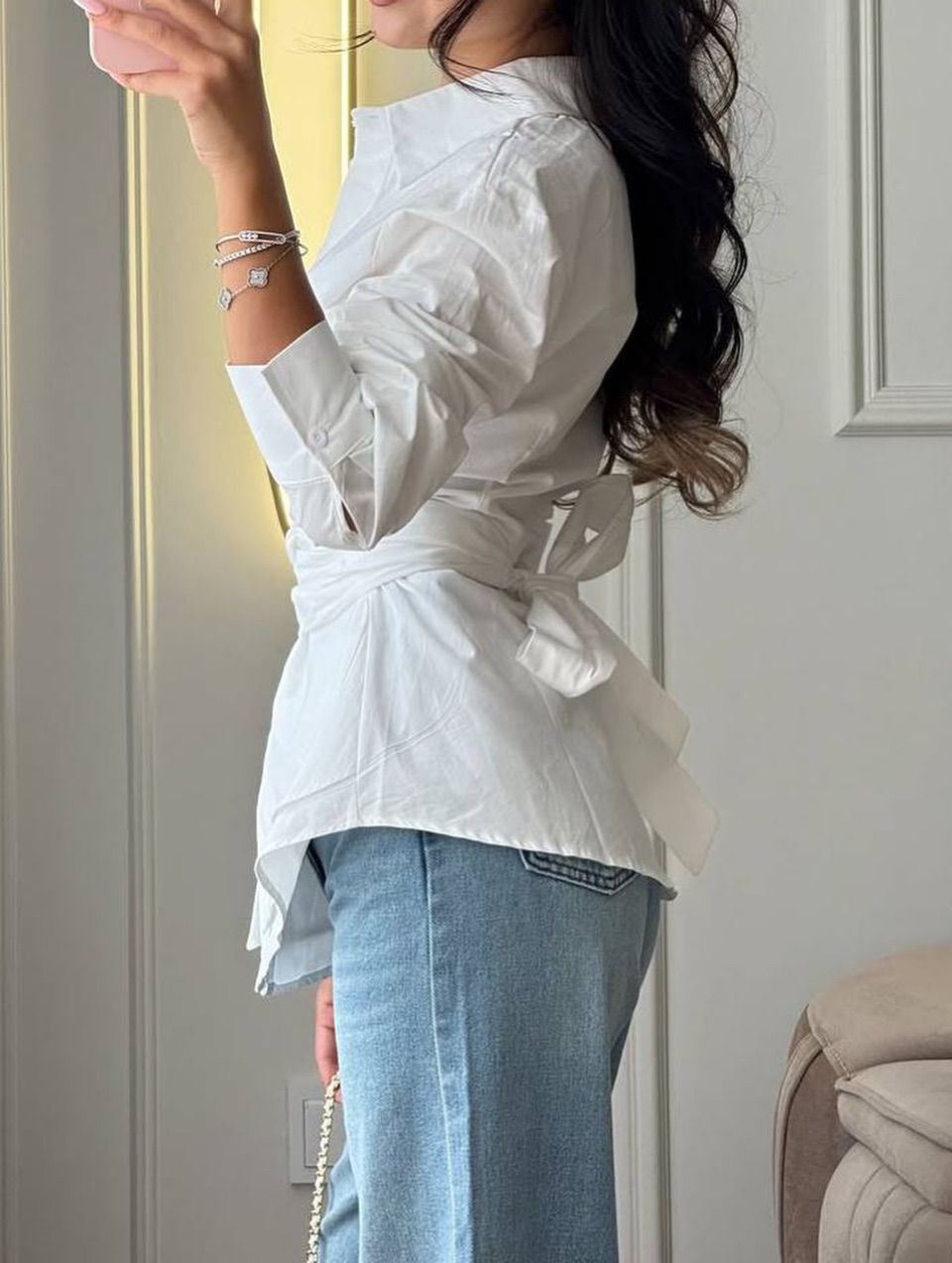 Corset Tie Shirt