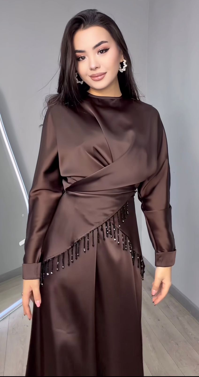 Mahira Silk Dress