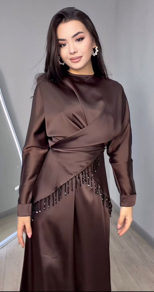 Mahira Silk Dress
