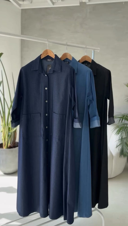 Button Down Long Set (2pcs)