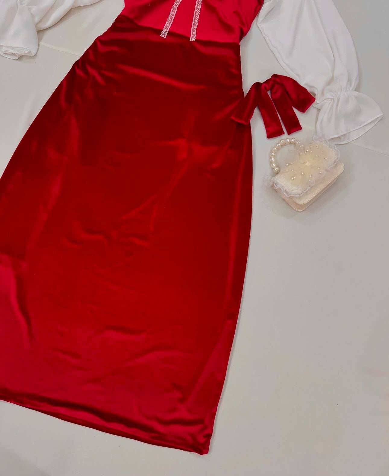 Velvet Vintage Lace Dress