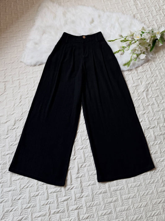 High Waist Linen Pants
