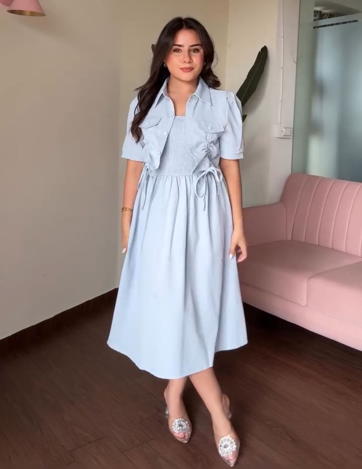 Smocked Midi