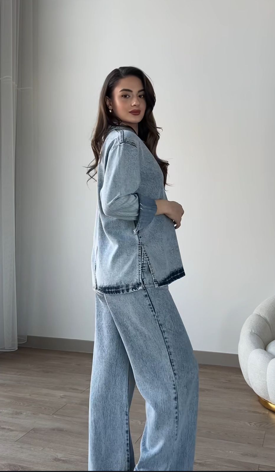 Alicia Denim Set