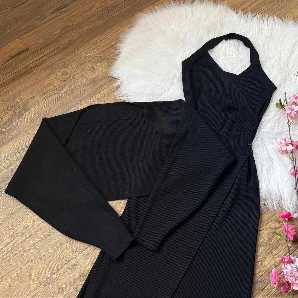 Soft Cardigan Set