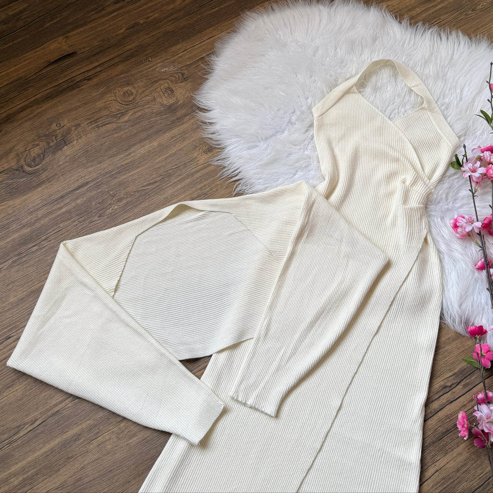 Soft Cardigan Set