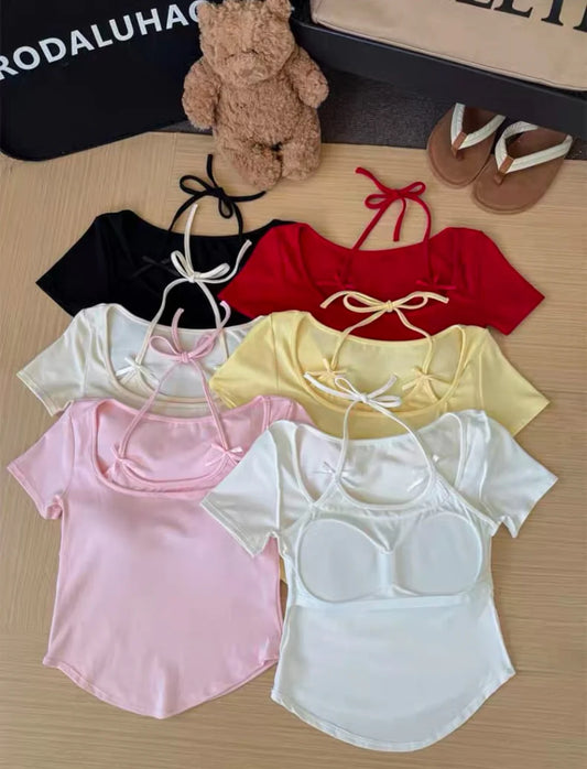 Coquette Bow Tops